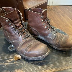 Red Wing Heritage Iron Ranger 6” in amber harness leather